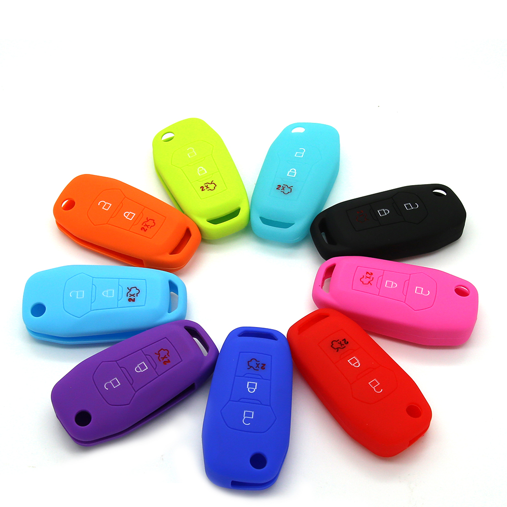 silicone car key cover