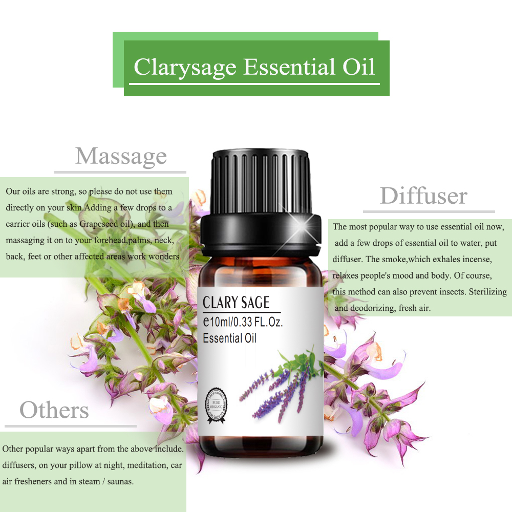 Harga curah wewangian clary sage essential oil circare