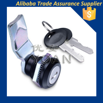 zinc alloy safety lock and lock containers ,metal cabinet door lock