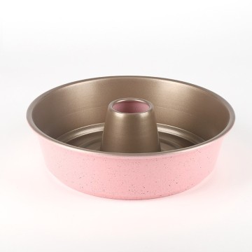 8" Aluminium Alloy Chiffon Cake Pan-Pink