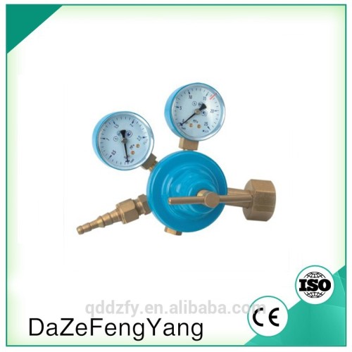 Oxygen full brass pressure regulator