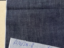 100% Cotton 15oz Selvedge Denim Fabric With Blue Line