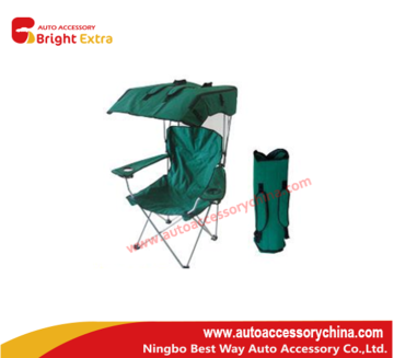 Folding Camping Chair with Canopy Sunshade