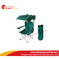 Silla de camping plegable con dosel de sombrilla