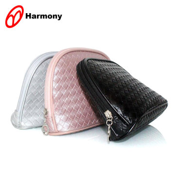 2017 Personalized fancy leather women cosmetic makeup bag