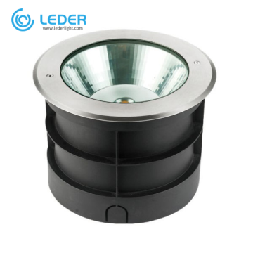 LEDER 3000K เส้นผ่านศูนย์กลางรอบ 50W ไฟ LED ฝังพื้น