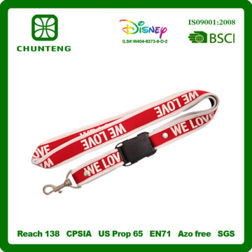 Factory OEM washable lanyards