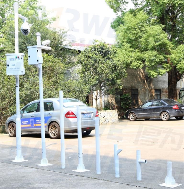 Outdoor Camera Security Smart Steel Pole Galvanized Pillar