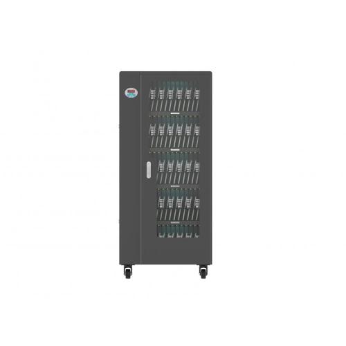 Smart charging cart storage 65pcs tablets in Classroom