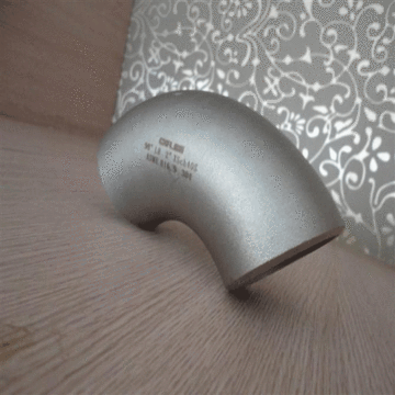 Black Paint Half Seam 180 Degree Elbow