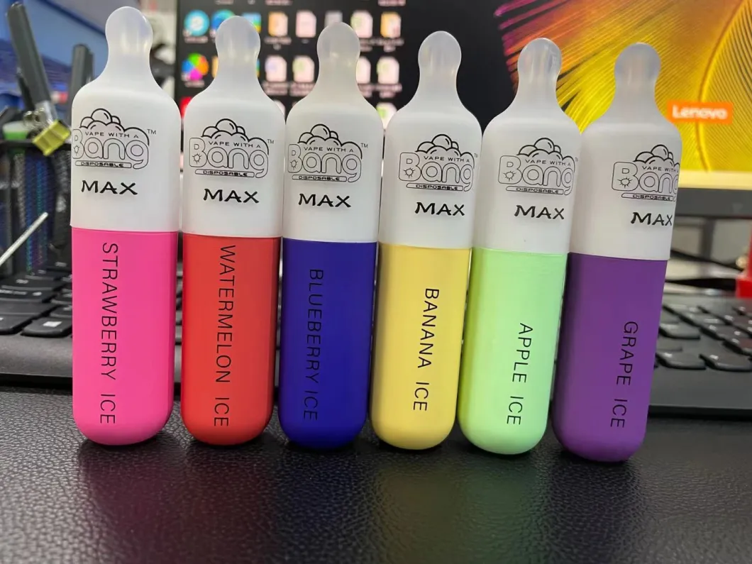 Disposable Electronic Cigarettes Bang Max with Liquid Silicone Nipple Drip Tip