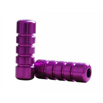 Purple Colourful Aluminium Tattoo Grips