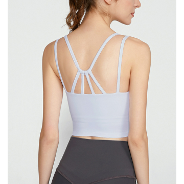 Fitnes Cami Cropped joga majica