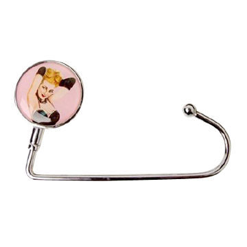 Purse Hanger, Made of Zinc Alloy and Lead-tin Alloy, Suitable for Souvenir