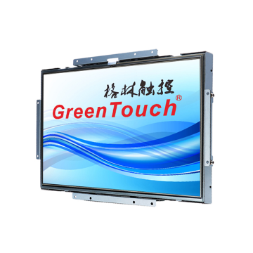 Monitor de tela de toque LCD durável de 22 polegadas