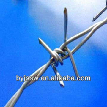 4 Barbed Points Double Strand Barbed Wire