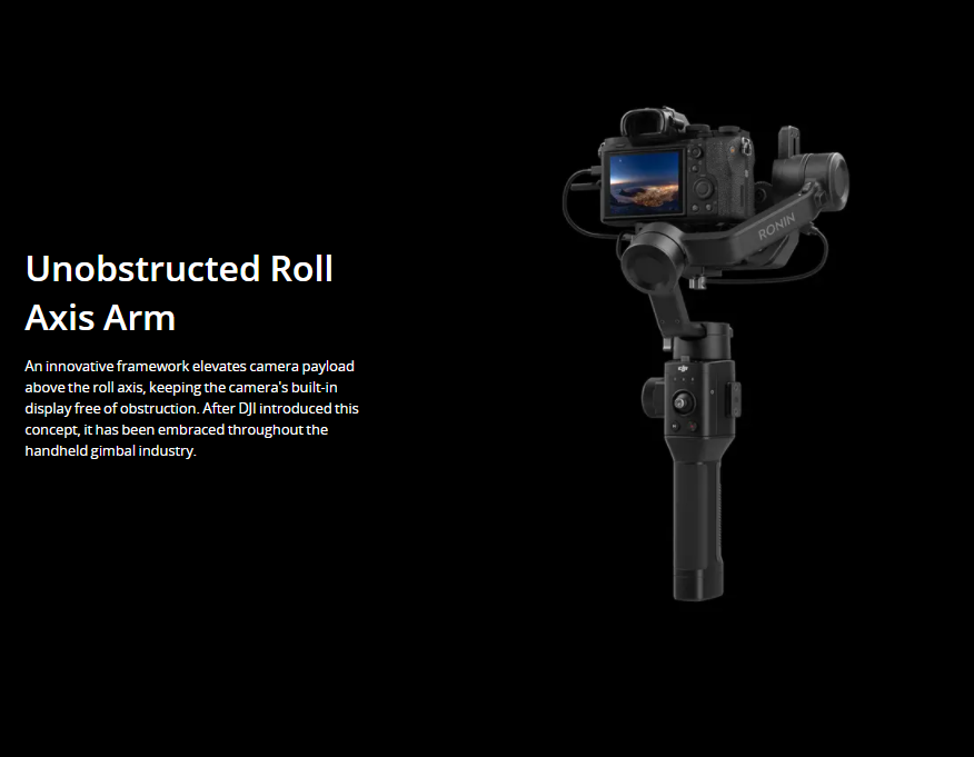 In stock DJI Ronin SC standard version Single-Handed 3 Axis Stabilizer with free ronin S/SC handgrip mount