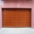 Puerta de garaje seccional residencial automática de aleación de aluminio