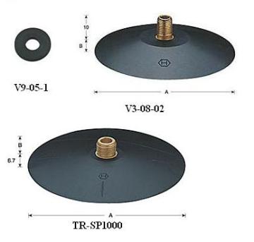 Rubber Spud and Washer for Truck Valve (V3-08)