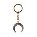 Fashion Ox Horn Crystal Pendant Keychain Key chain rings