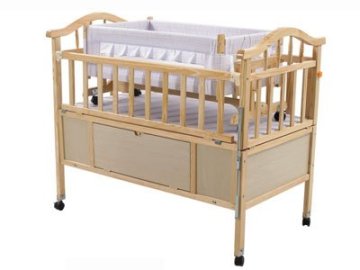 new arrival solid wood convertible cribs with wheels