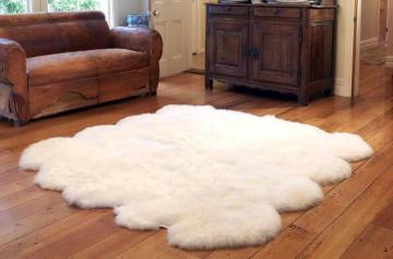 Octo Long wool Sheepskin Rug