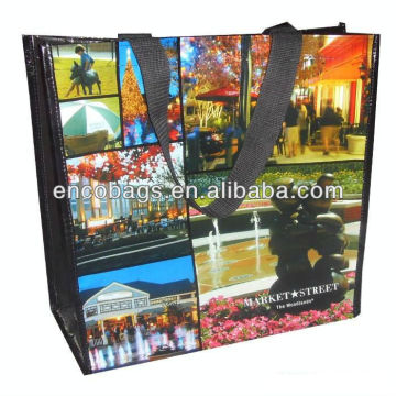 pp woven carrier plastic bag