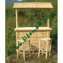 Nautural bamboo tiki bar