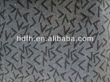circle print bus fabric with sponge