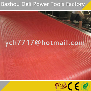 Fine Flat Ribbed Rubber Sheet/ rubber matting