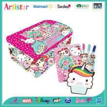 Cute cakes stationery activity trunk box