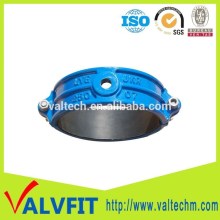 PVC pipe fittings ductile iron saddle clamp