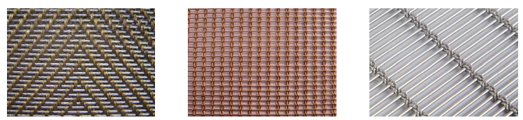 Colorful Architectural decorative interior metal curtain screen mesh