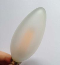 candle bulb C35 frosted glass led filament lamp