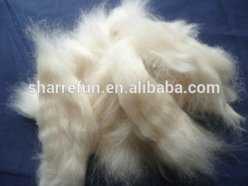 Factory wholesale Sheep Wool Open Tops White 19.5mic/44mm