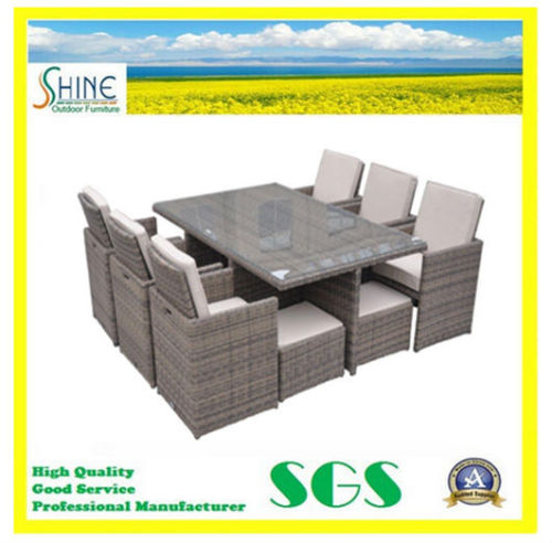 Dining cube Rattan Garden Furniture Set Outdoor Furniture