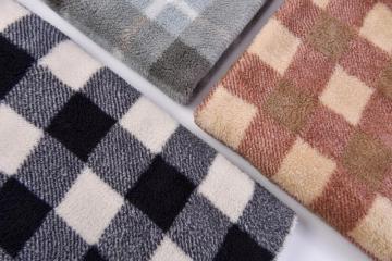 Polyester Sherpa Fleece Fabric Print Sherpa Fleece