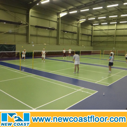 Indoor Badminton Sports PVC Flooring