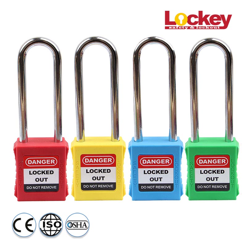 76mm طويل تكبل سلامة قفل Tagout قفل