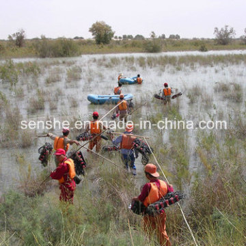 Seismic Geophone Strings for Marsh