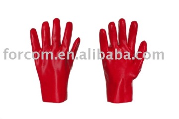 PVC coated working glove