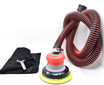 Pneumatic Orbital Sander - 5 Inch Vacuum Air Random Orbital Sanders for Car Body Polishing