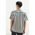 Custom Men's Multicolor Striped Shirt