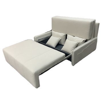 Comfortable Double Seat Fabric Sofa for Sleeping