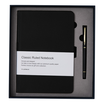 Ins hot PU work notebook school notebook giftbox