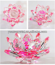2013 new products crystal glass water lilies gift party supply for wedding(R-0949