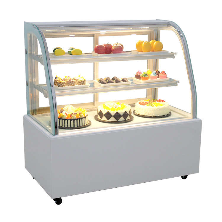 hot selling durable bakery showcase kecil mini cake display chiller