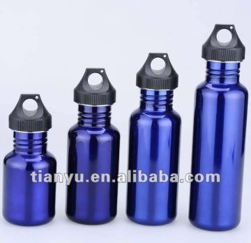 Eco-friendly stainless steel water bottle with metallic painting