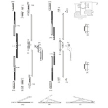Fittings for Aluminum Casement Window