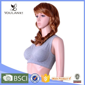 Top Sale One Piece Young Girl Padded Custom Sports Bra